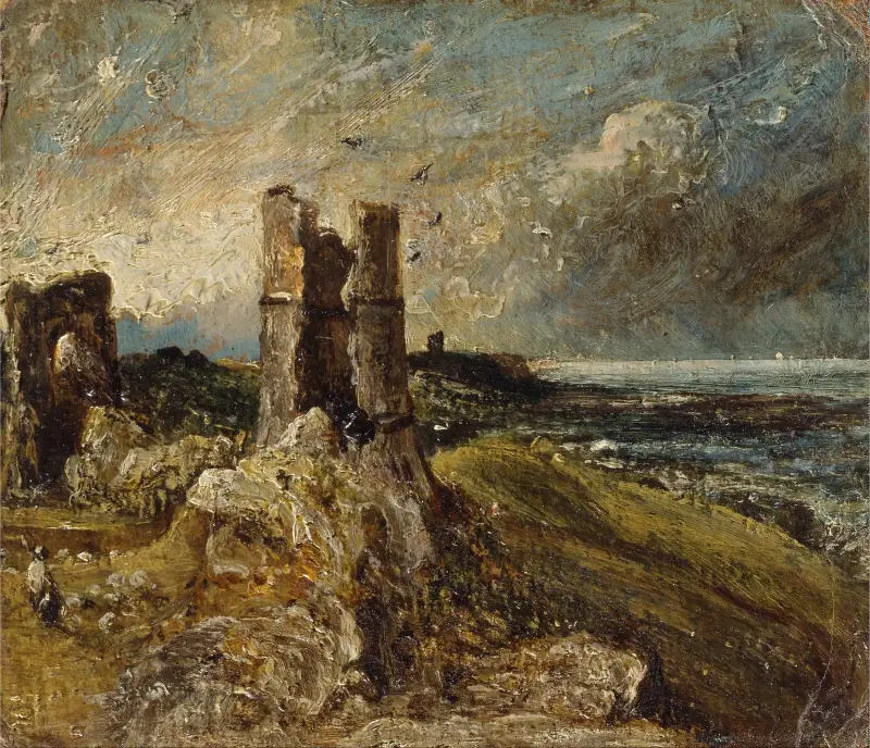 Hadleigh Castle av John Constable