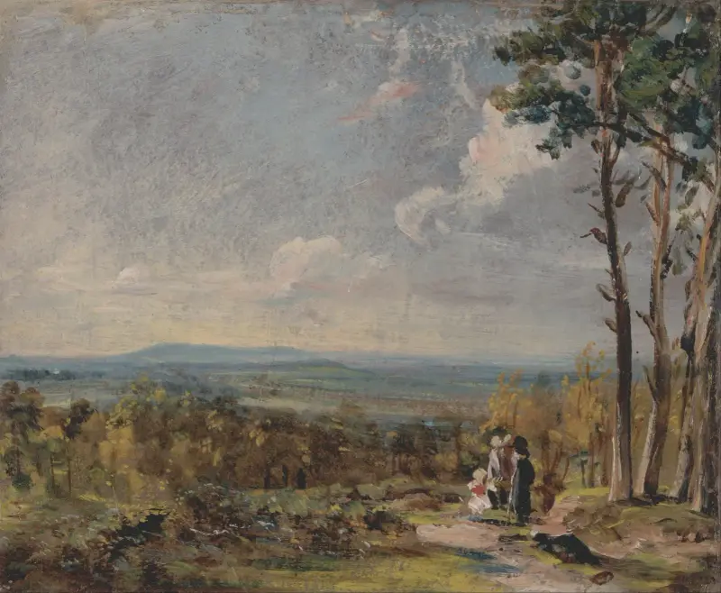 Hampstead Heath mit Blick auf Harrow von John Constable