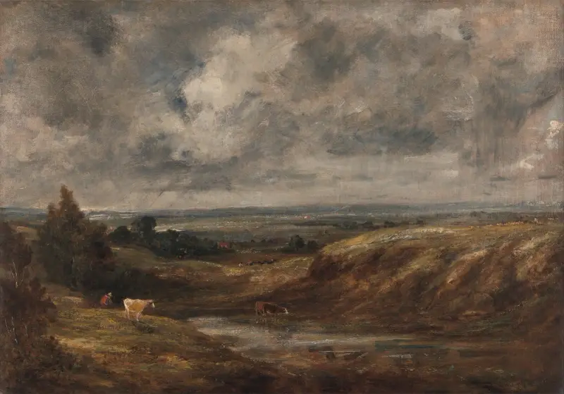 Hampstead Heath, 1825 av John Constable