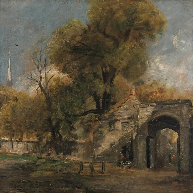 Harnham Gate, Salisbury (1820 to 1821) av John Constable