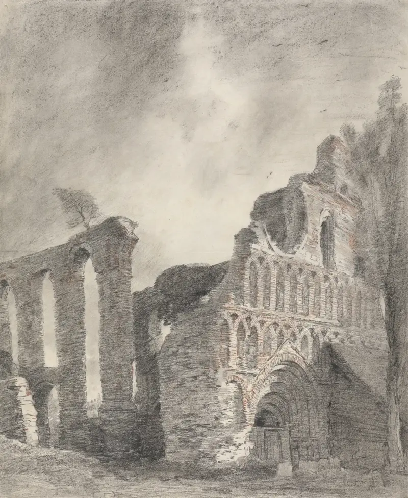 Ruine der St. Botolph's Priory, Colchester von John Constable