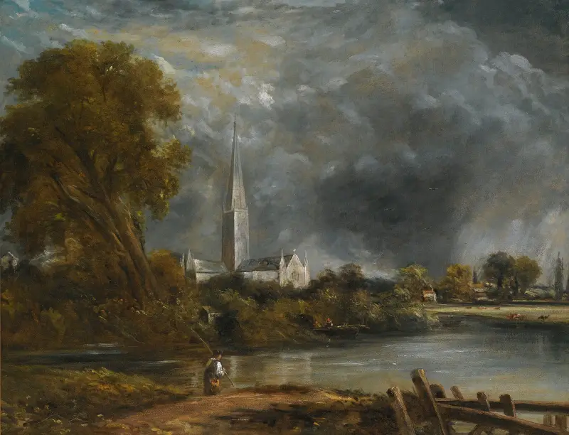 Die Kathedrale von Salisbury von den Wiesen aus – Nr. 2 von John Constable