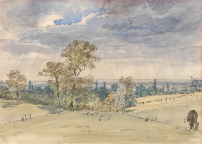 Pejzaż z Suffolk, John Constable