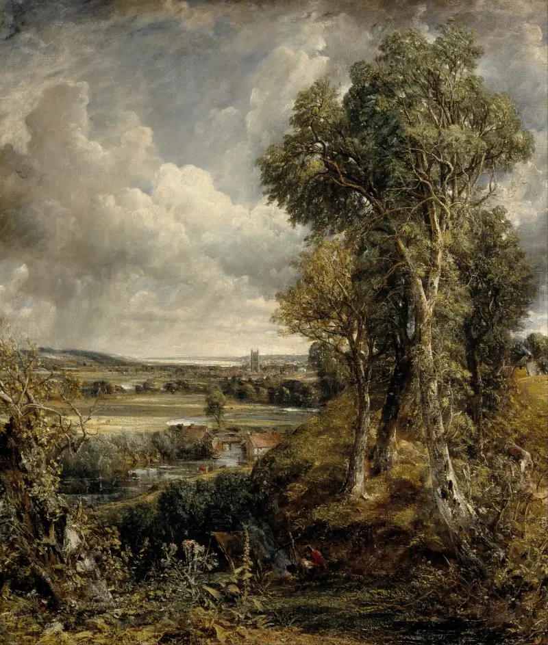 The Vale of Dedham av John Constable