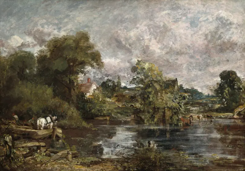 Bílý kůň, John Constable