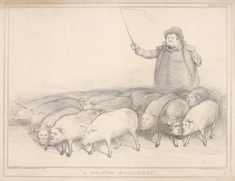 Świński tłum, John Doyle