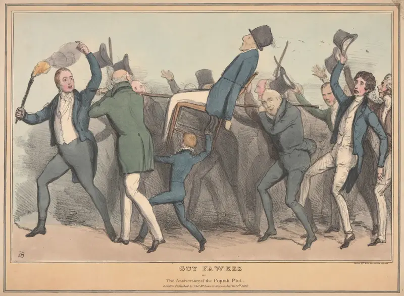 Guy Fawkes or the anniversary of the Popish plot av John Doyle