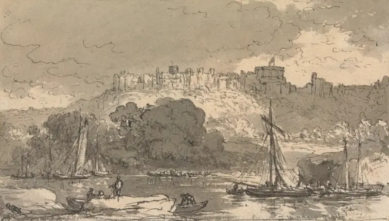 Windsor Castle av John Glover
