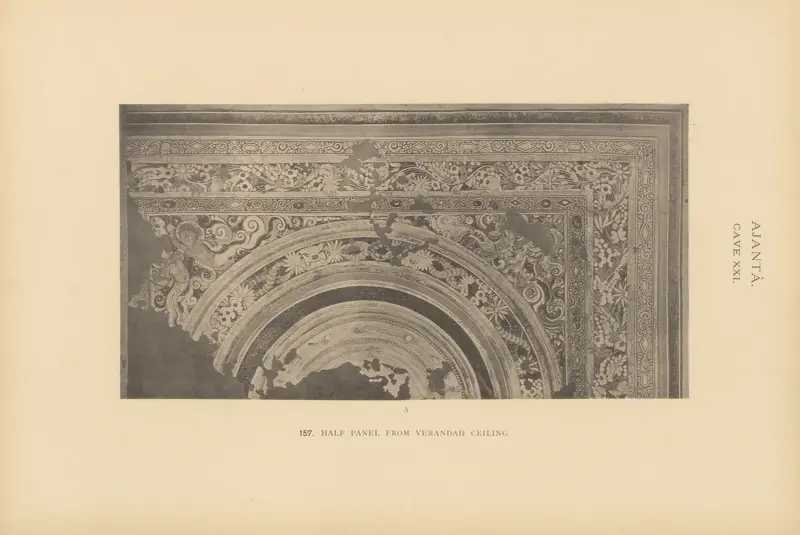 The paintings in the Buddhist cave-temples of Ajantâ, Khandesh, India Pl.156 av John Griffiths