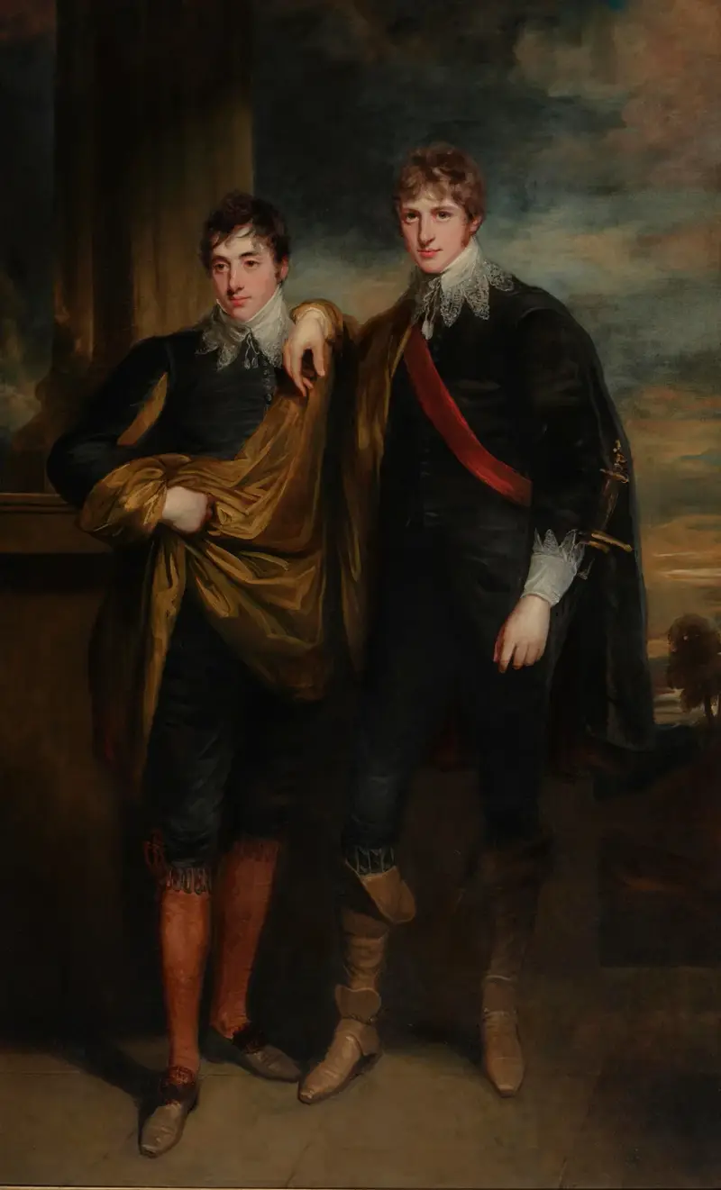 Henry Augustus Berkeley Craven och Keppel Richard Craven av John Hoppner