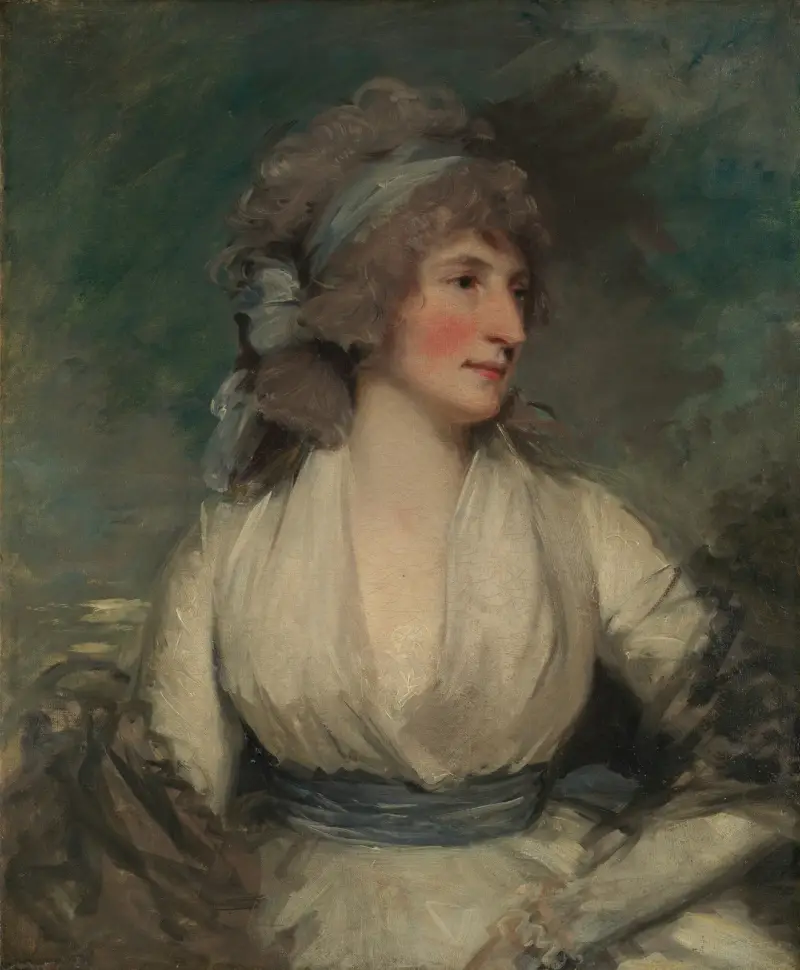 Porträtt av en kvinna av John Hoppner