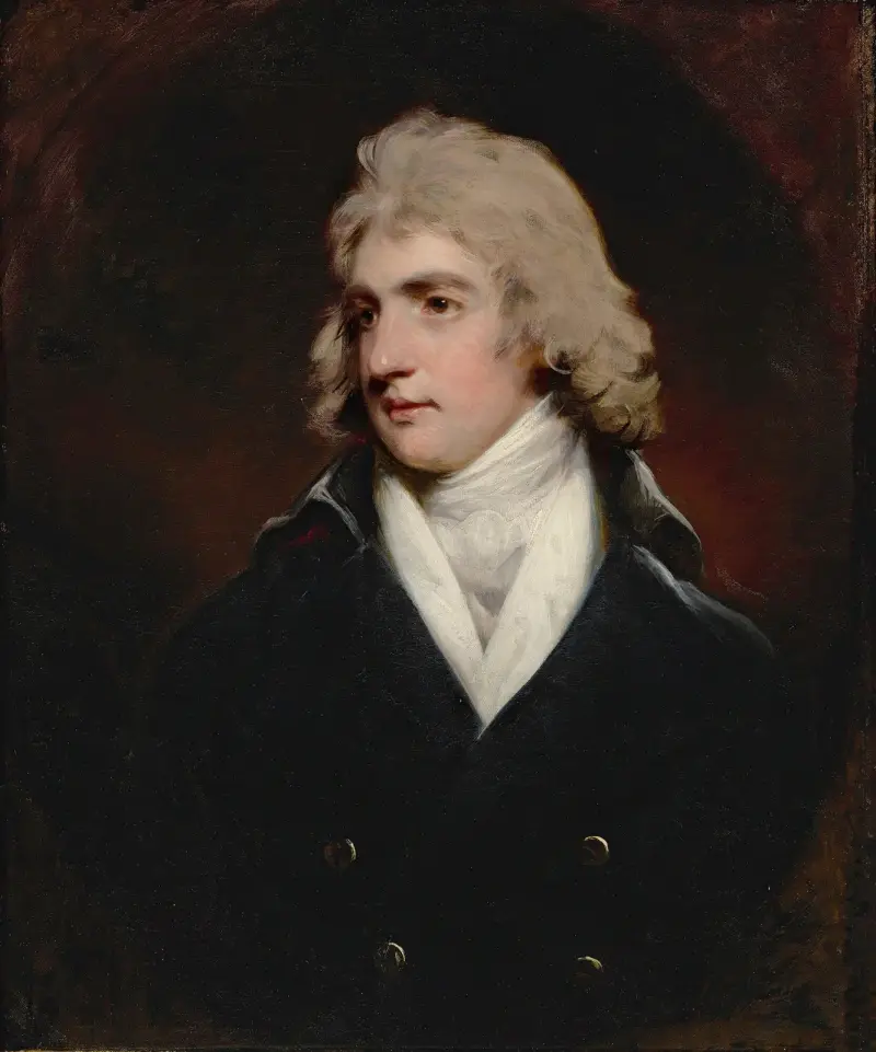 Porträtt av Charles Rose Ellis (1771–1845), 1:e baron Seaford av John Hoppner