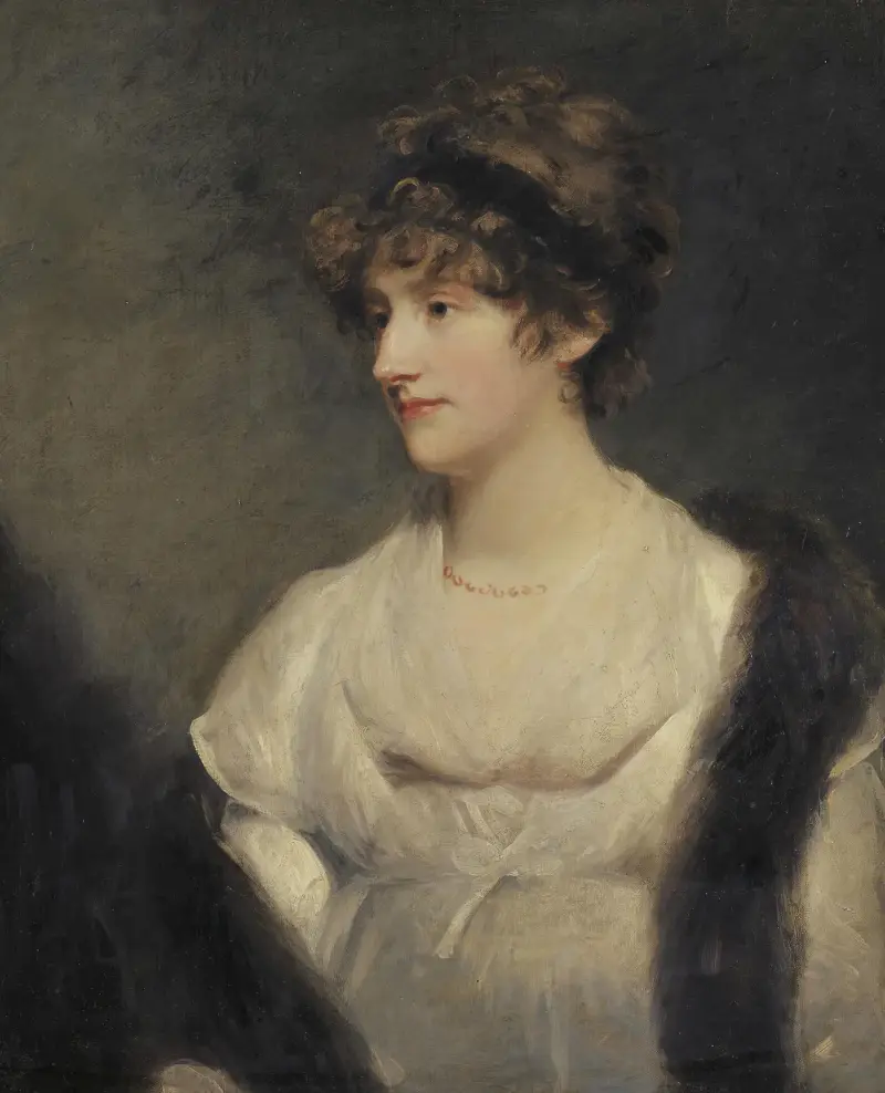 Porträtt av Jane Frere, Lady Orde av John Hoppner
