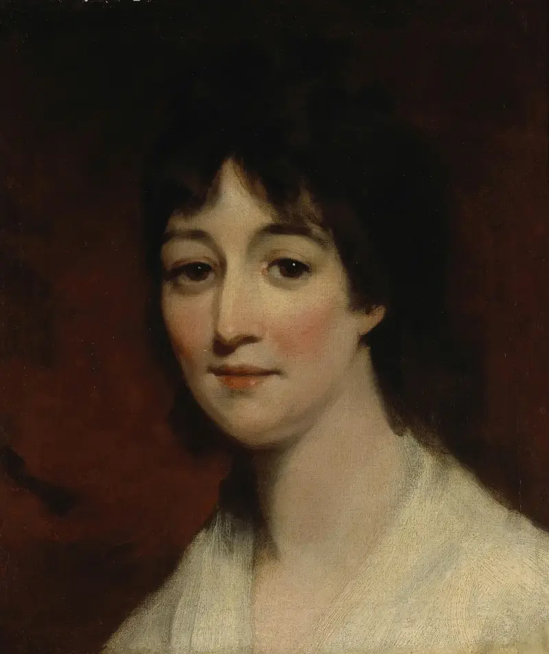 Porträt von Lady Cavendish von John Hoppner