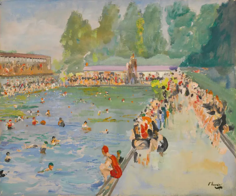 Chiswick Baths von Sir John Lavery