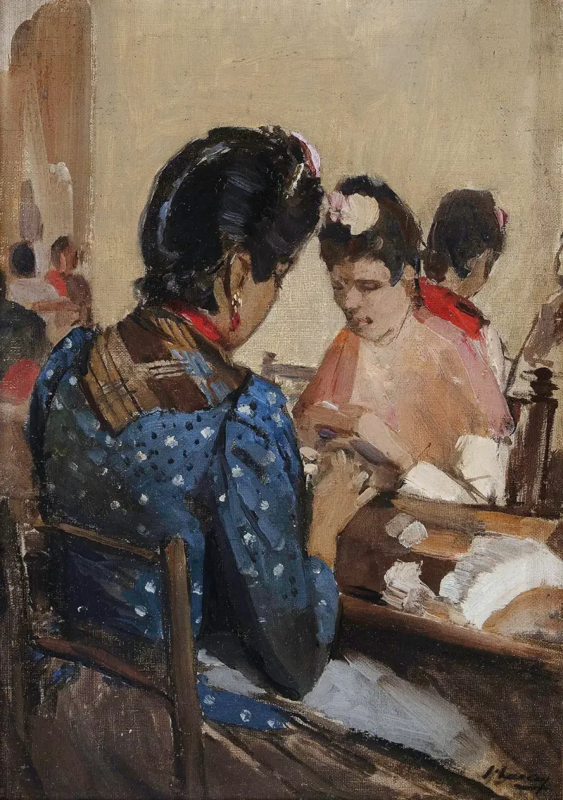 Výrobci cigaret v Seville, Sir John Lavery