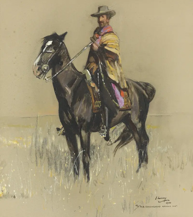 Don Roberto: Robert Bontine Cunninghame Graham na pampie, Sir John Lavery
