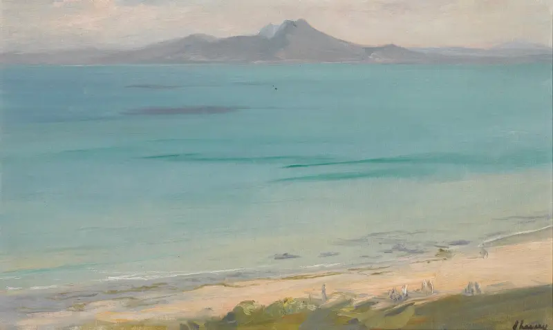 Kväll, Tunisbukten av Sir John Lavery
