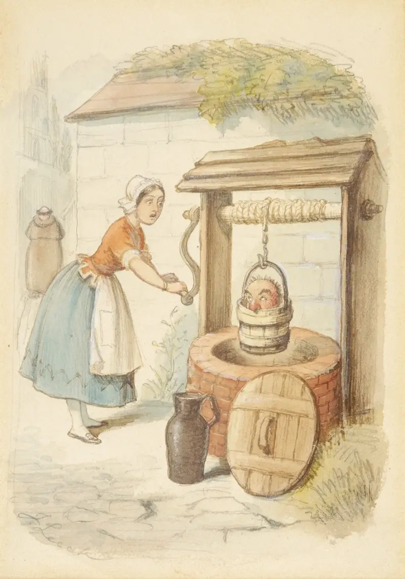 Illustration for ‘Ingoldsby Legends’ av John Leech