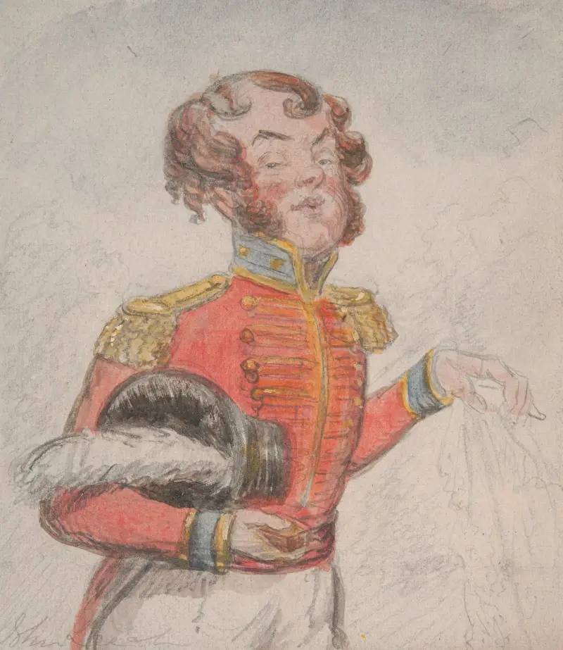 Kapitan z pełnym żołdem, John Leech
