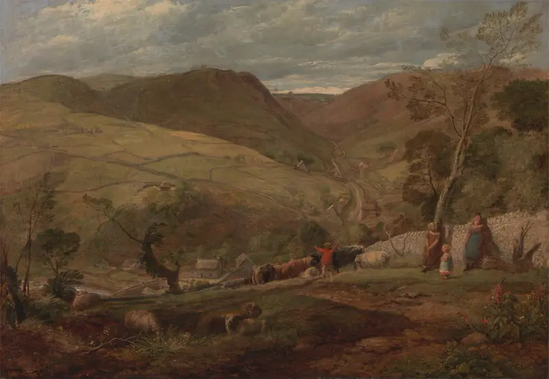 Hanson Toot, Blick ins Dovedale von John Linnell