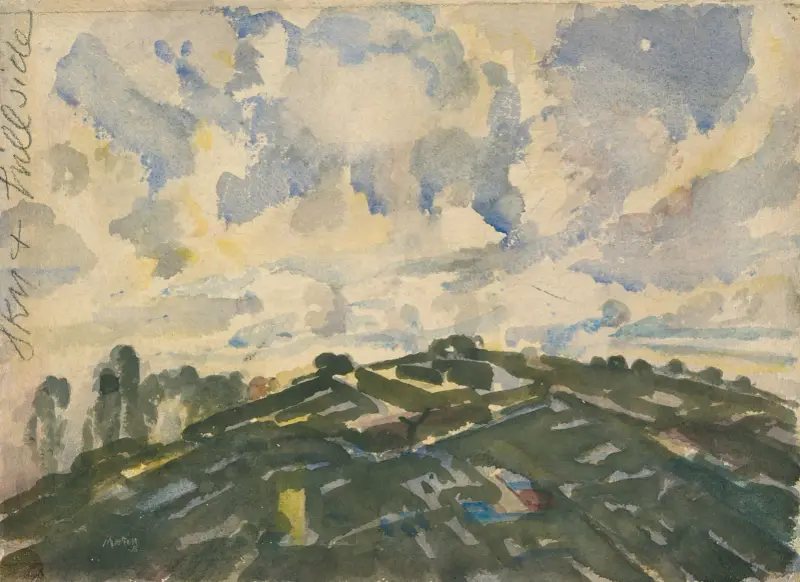 Land and Sky, France av John Marin