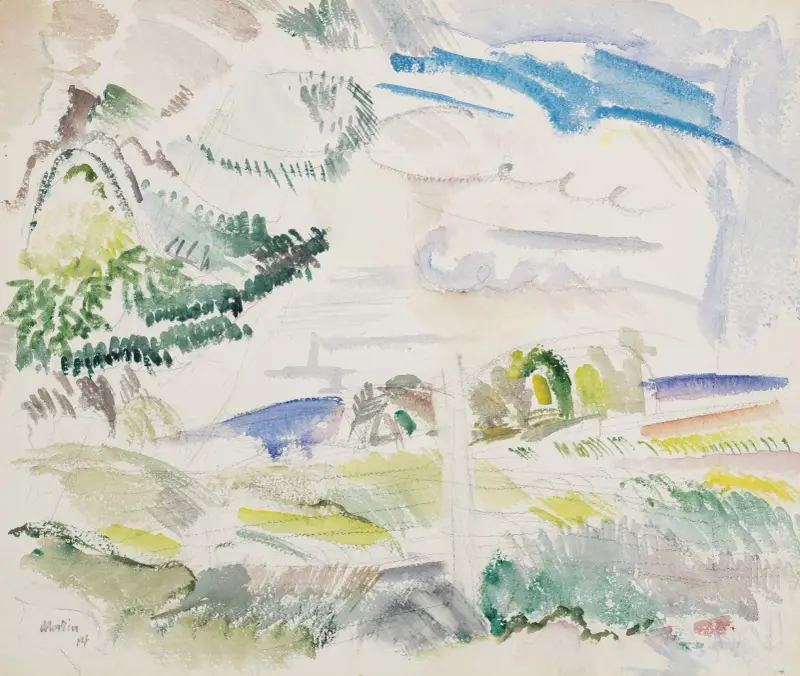 Maine Landscape, John Marin