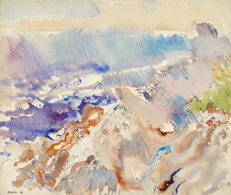 West Point, Maine, 1914 – Nr. 1, John Marin
