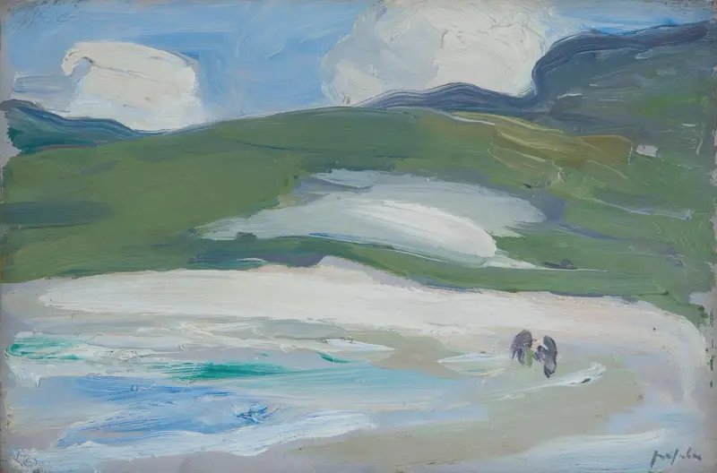 Der Sandstrand, Barra von Samuel John Peploe