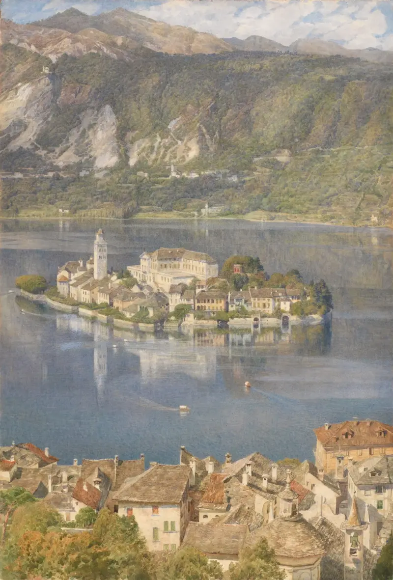 Isola San Giulio, Ortasjön av Edward John Poynter