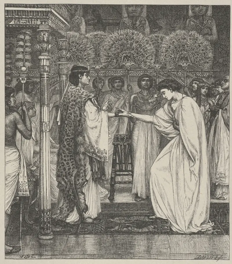 Pharao ehrt Josef von Edward John Poynter