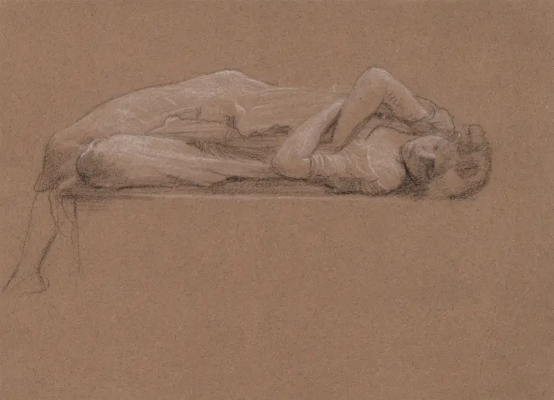Spící dívka, Edward John Poynter