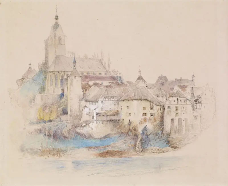 Lauffenburg na Rýně, John Ruskin