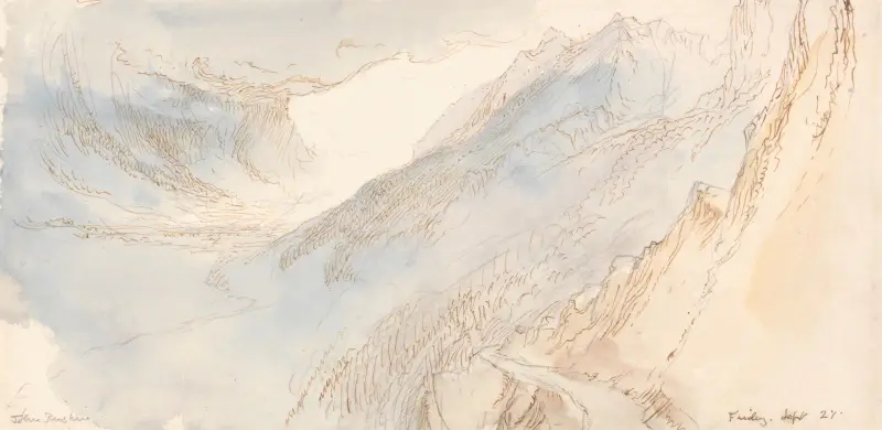Berglandschaft – Nr. 2 von John Ruskin