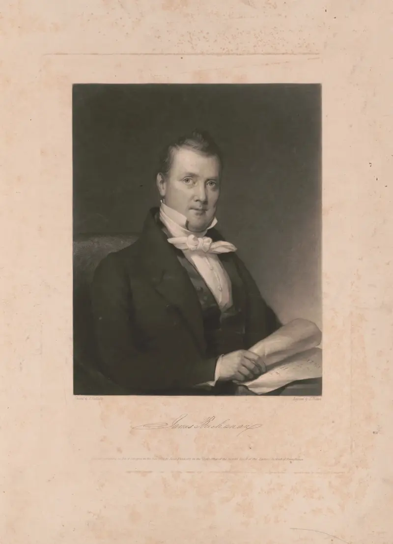 James Buchanan von John Sartain
