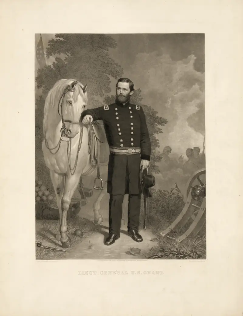Lieut. Gen. Ulysses S. Grant av John Sartain