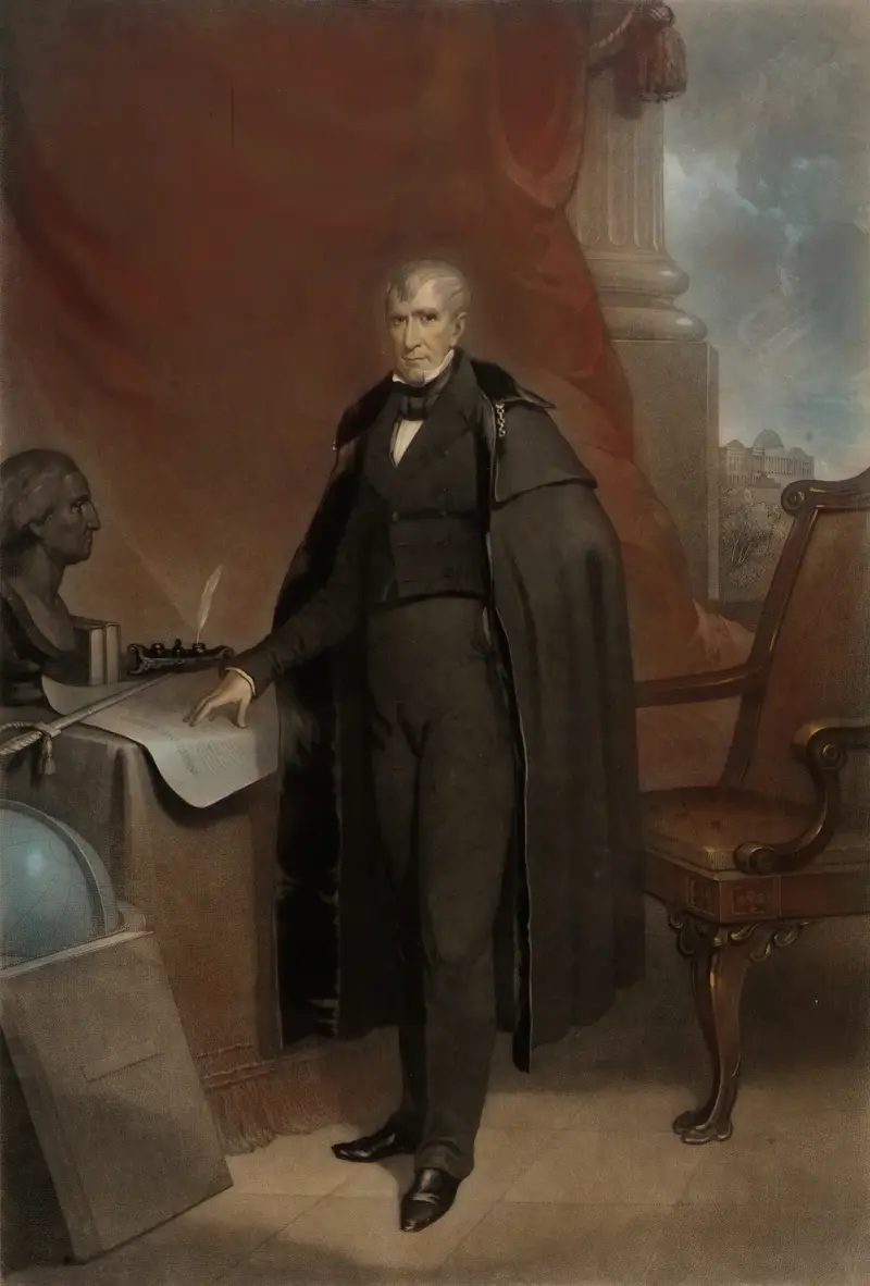 William Henry Harrison von John Sartain