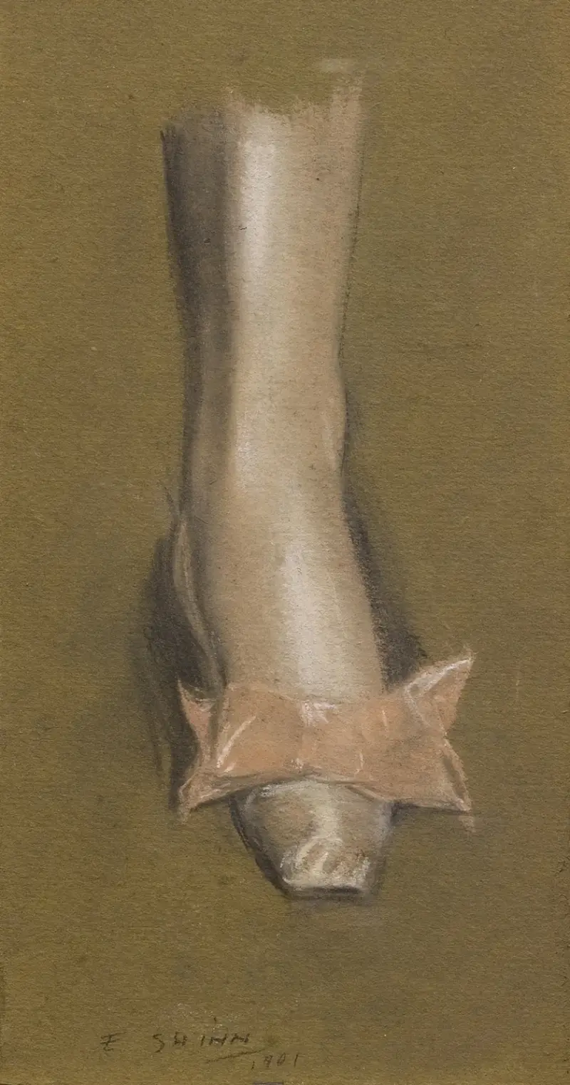 Ballet Slipper av John Sloan