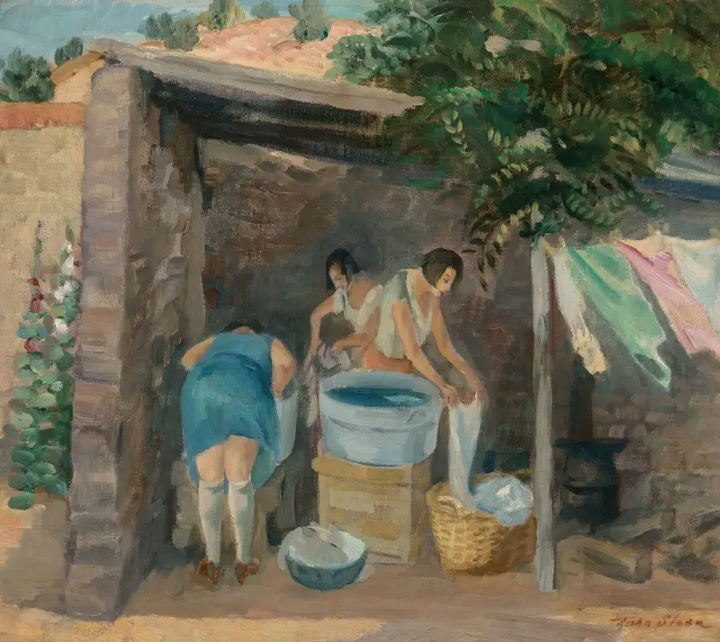 Den svarta duken, John Sloan