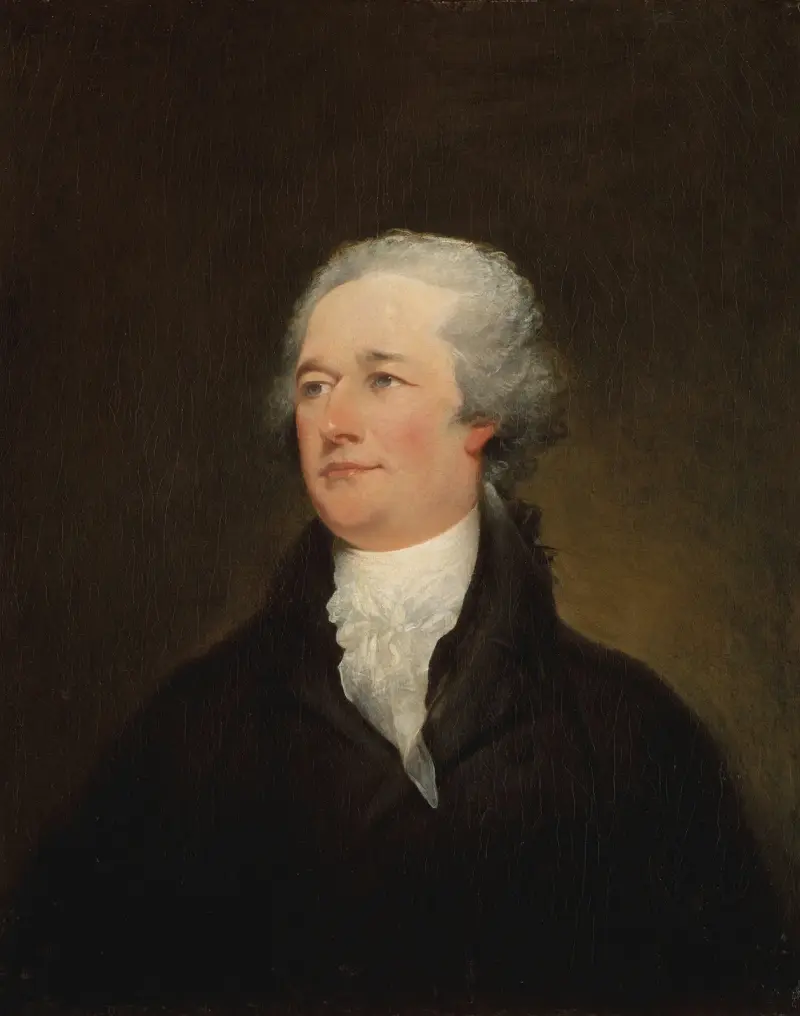 Alexander Hamilton (1804–6), 1804 av John Trumbull