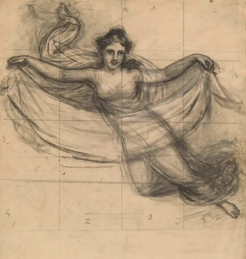 Eine Muse von John Vanderlyn