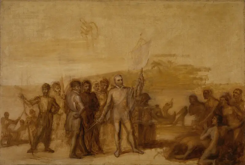 Columbus landstigning av John Vanderlyn