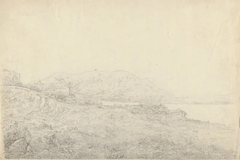 View in Macao, Including the Residence of Camoens, When He Wrote his Lusiad, 1788 – nr 2 av John Webber