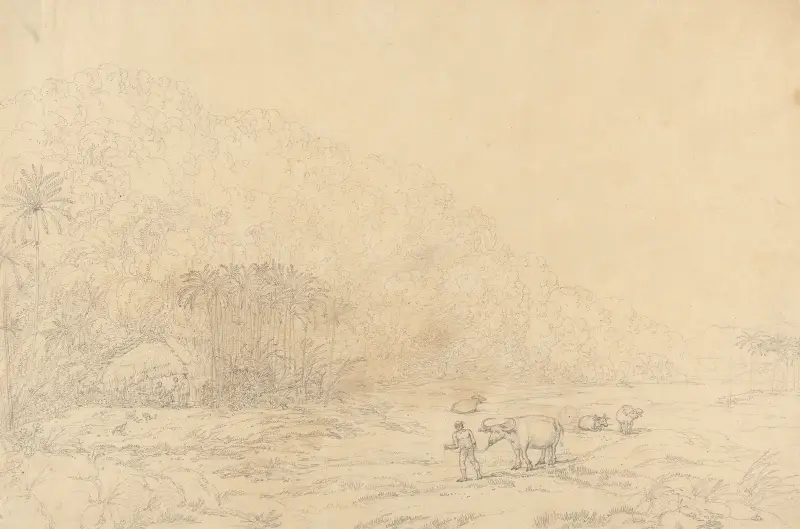 Ansicht der Insel Pulo Condore, 1792 – Nr. 2 von John Webber