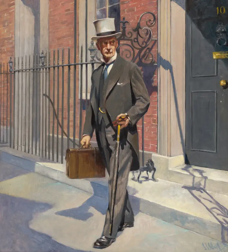 Neville Chamberlain, 1938 von Samuel Johnson Woolf
