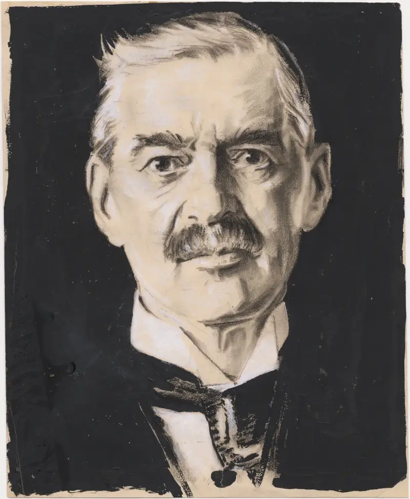 Neville Chamberlain, 1932 von Samuel Johnson Woolf