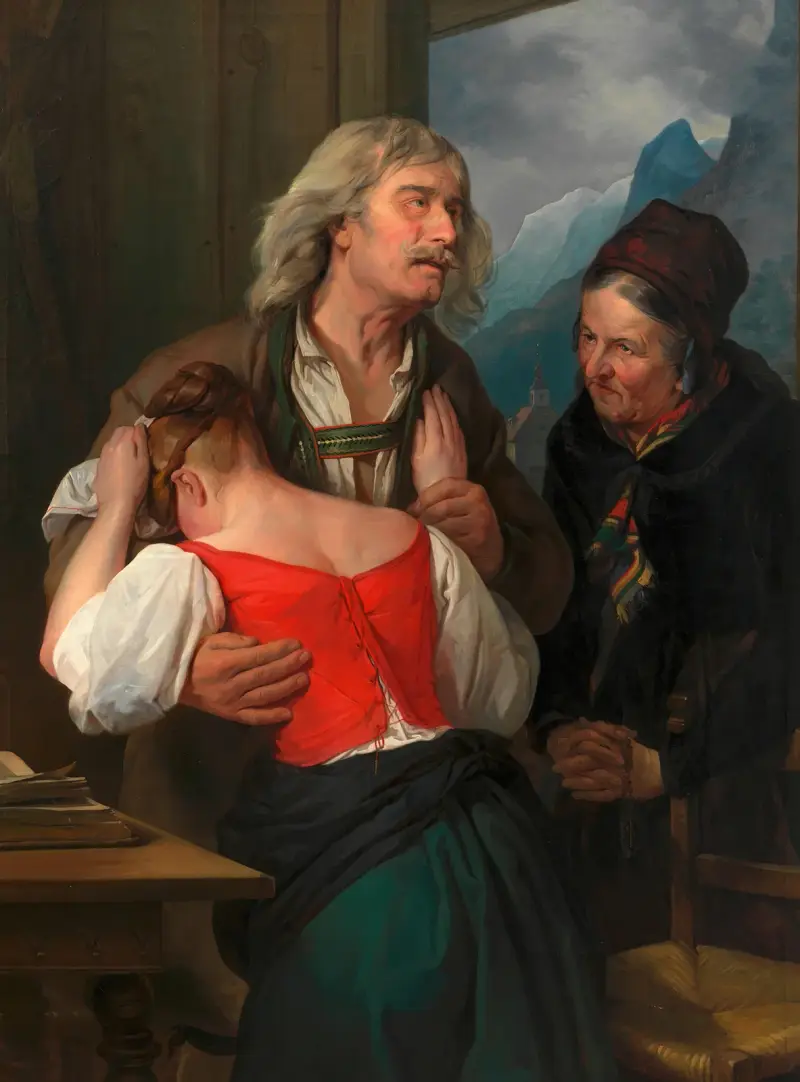 Das Bekenntnis von Josef Danhauser