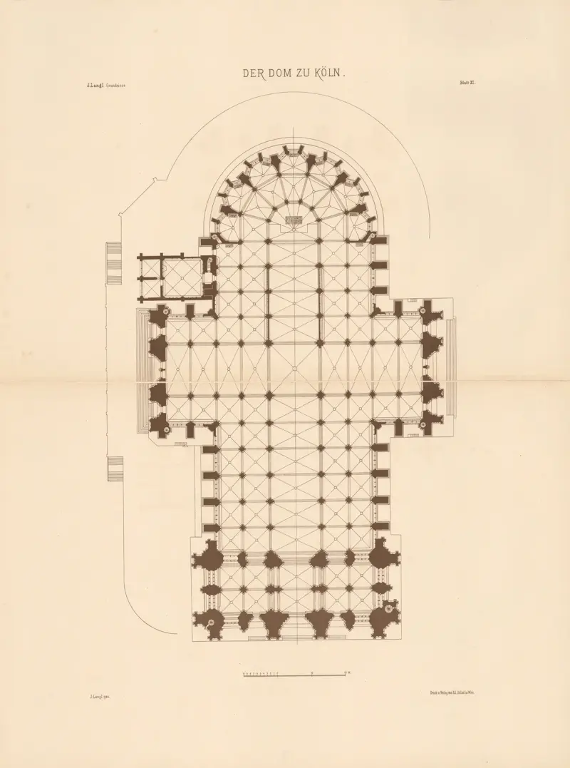 Der Dom zu Köln av Josef Langl