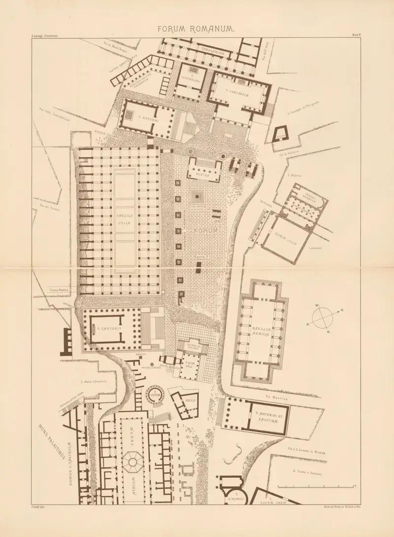 Forum Romanum, 1911 av Josef Langl