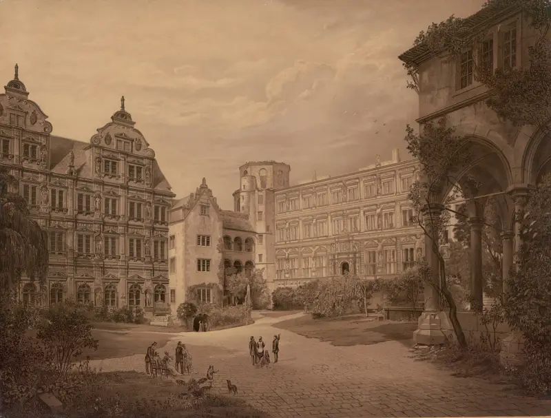 Heidelberg Castle av Josef Langl